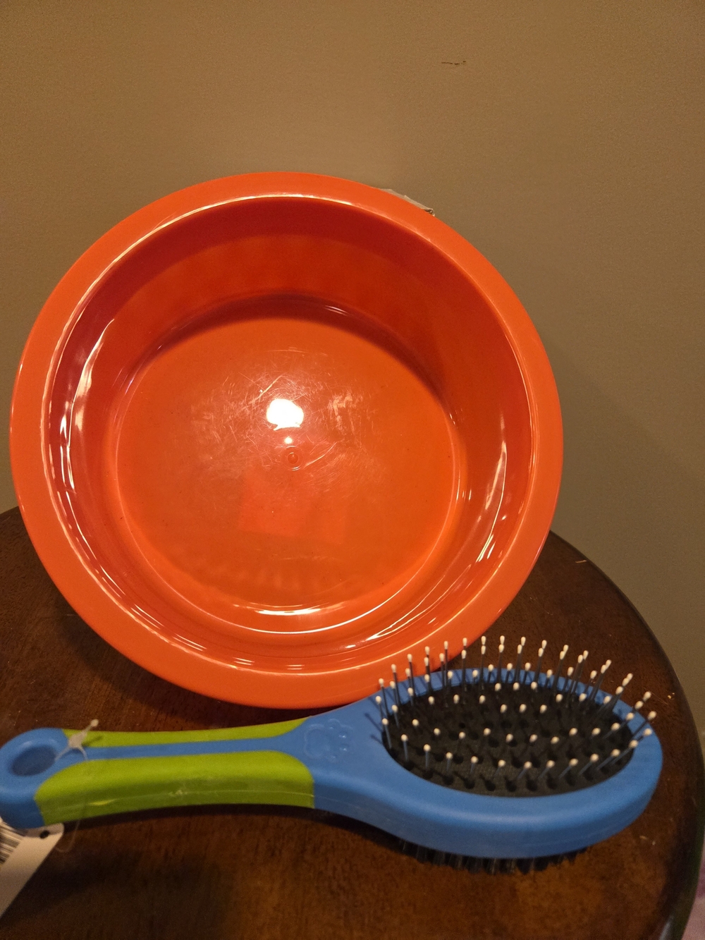 Dog Bowl & Brush
